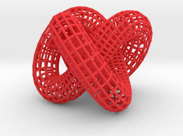 The 3D Printed Rail can be printed in different colors and materials (image: Thingiverse)