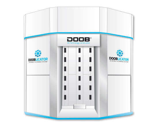 The Dooblicator is the first transportable photogrammetric booth (image: Doob Group)