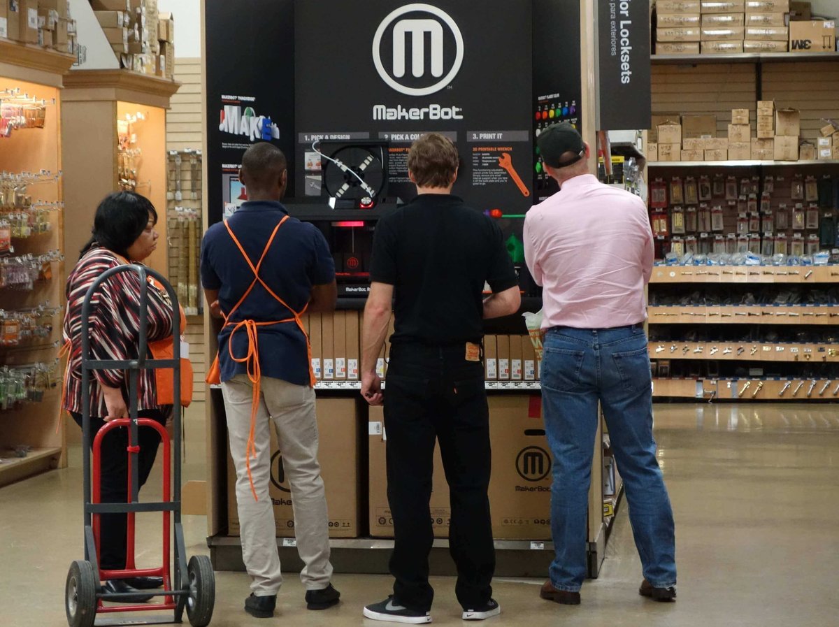 Makerbot at Home Depot 