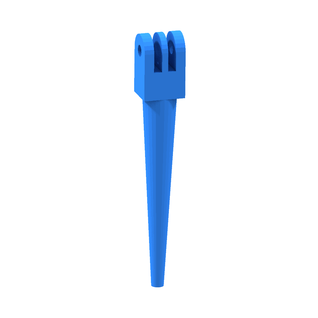 The Gound Spike: A simple way to place yout GoPro