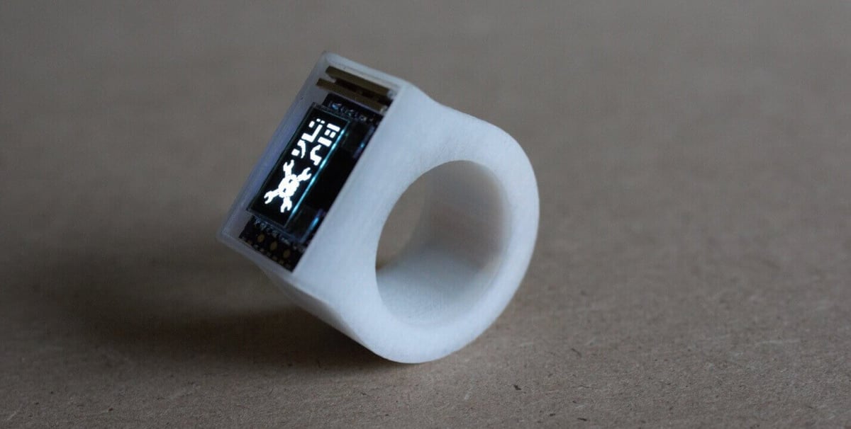 The Ö bluetooth ring might be something useful enough to actually wear (image: Arduboy)