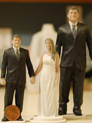Musthave: Figurines for your wedding cake (Image: Forgestudio3D)