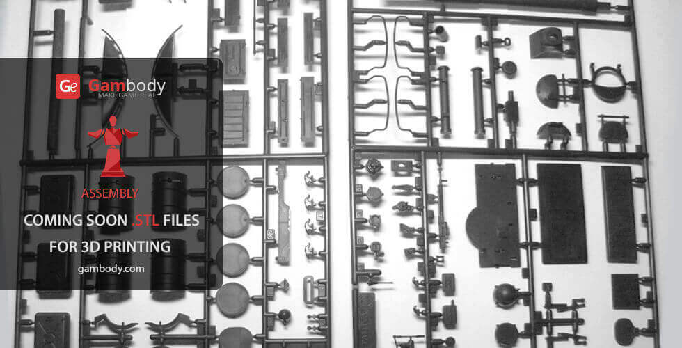  The T62A Tank Assembly model will come at a fraction of the cost (25$) of similar products by established modeling manufacturers (image: Gambody)