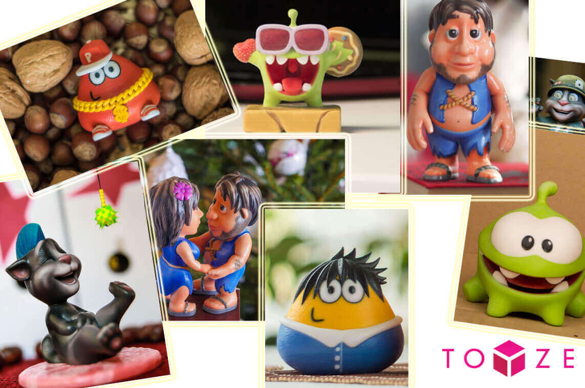 The Toyze App has been downloaded 350.000 time and 1 million models have been created (image: Toyze)