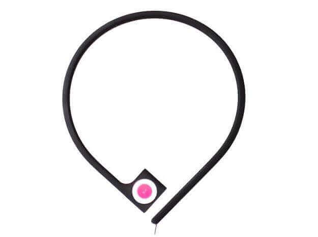 A wearable, 3D-printed solution to all your headphone cord problems (Image: Shapeways)