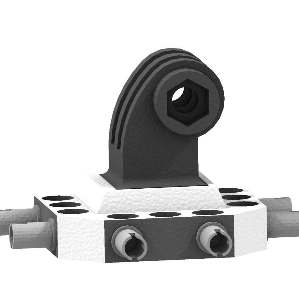 GoPro Mount for Lego Mindstorms (isource: Sculpteo)