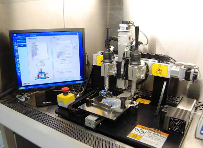 Organovo is the only publicly trade company working on bioprinting (image: Organovo)