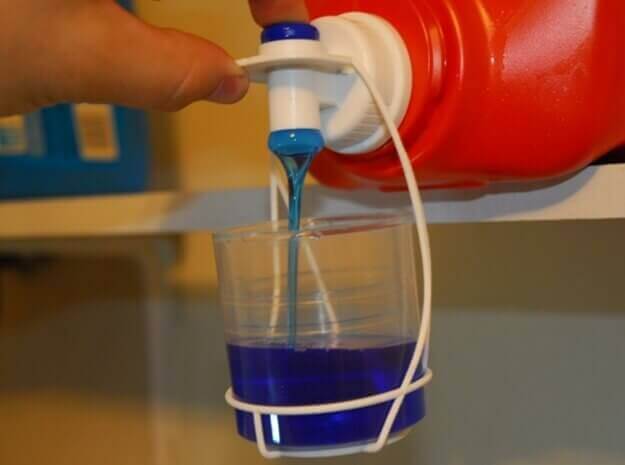 Detergent cup holder (source: Shapeways)
