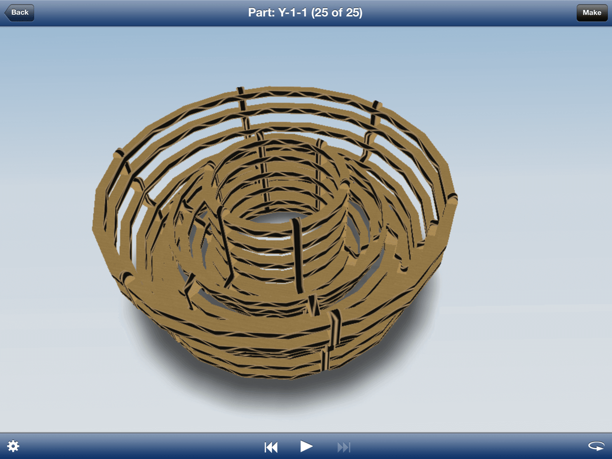 All you need to do is press a button, then start cutting (image: 123D Make)