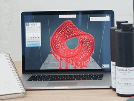 The online platform lets you control Ember 3D printers anywhere in the world (image: Autodesk Ember)