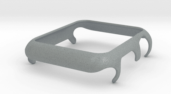 Grey Apple Watch Bumper (source: Shapeways)