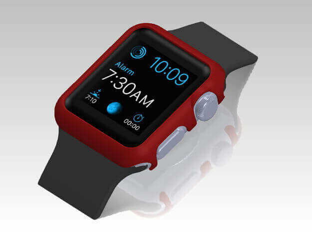 Apple Watch Bumper, 38mm model (source: Shapeways)