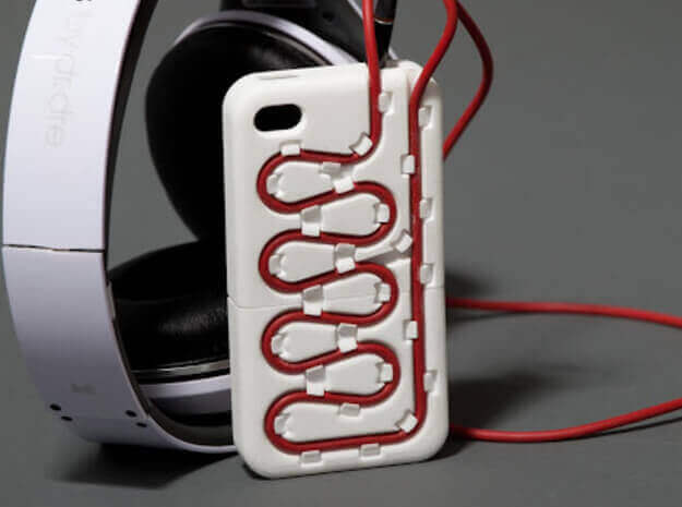 The Cordli iPhone 4/4s Case (source: Shapeways)