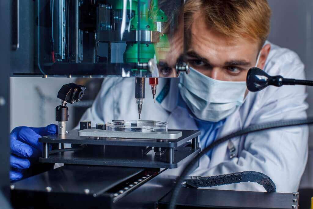 Don´t touch: The 3d bioprinter looks like regular printers, but is a lot more delicate. (source: 3dbio)