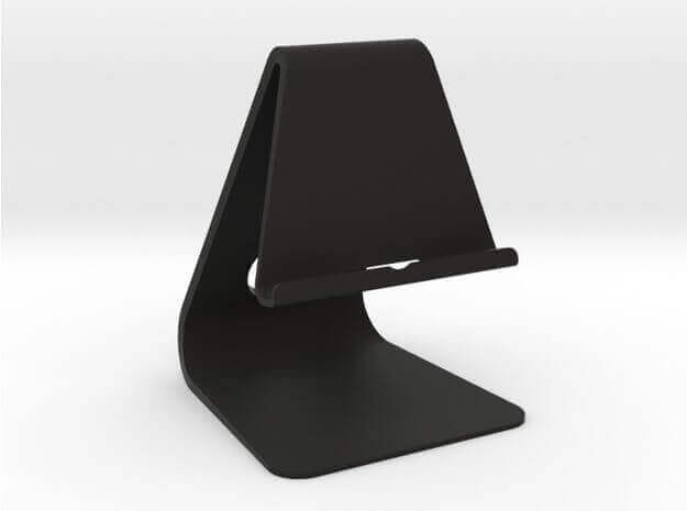 iPad stand in black (source: Shapeways)