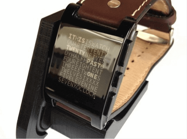 Pebble Watch Dock (source: Shapeways)