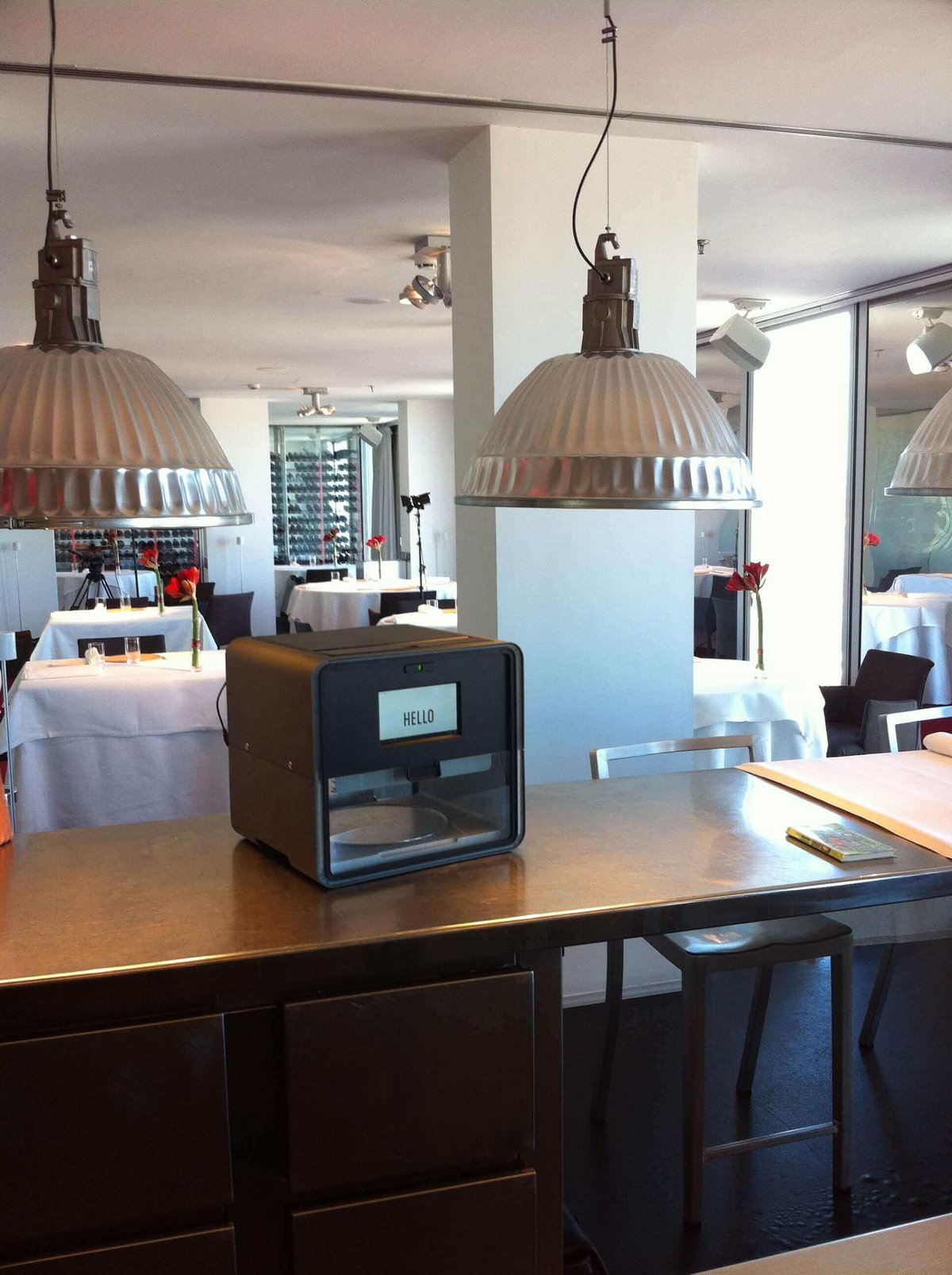 The Foodini in a restaurant (source: Natural Machines)