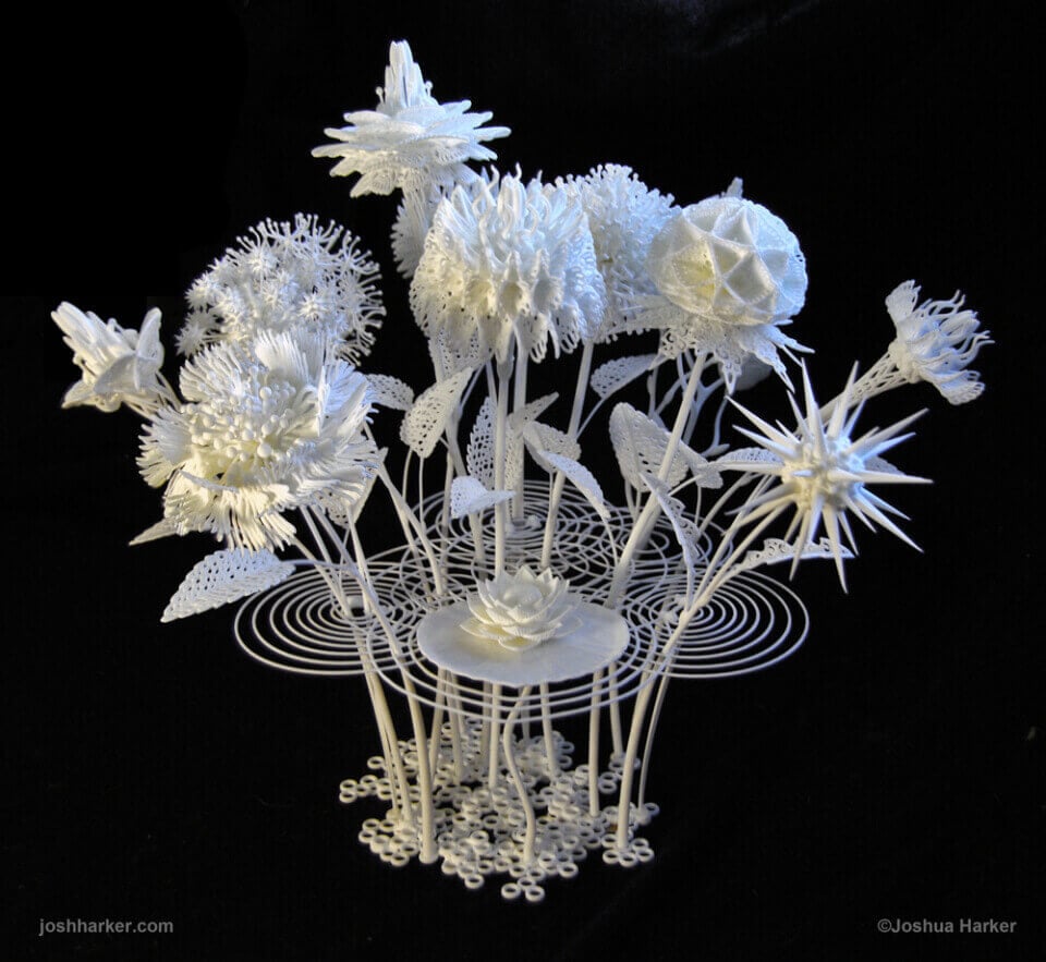 Mazzo di Fiori does not need to be in color to express the richness of its details (image: Joshua Harker)