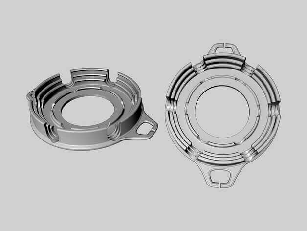 No more problems with losing your lens caps (source: Thingiverse)