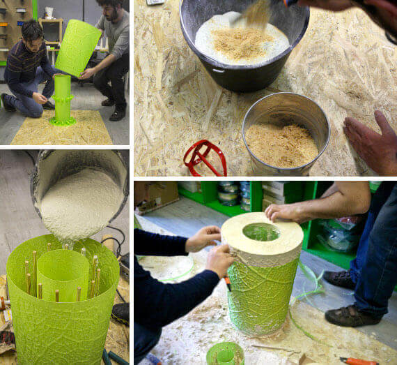 The Eggform creation process begins combines 3D printing with more traditional techniques (image: 3DiTALY)