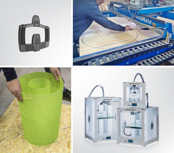 The Fuel 3D Scanify 3D scanner and Ultimaker 3D printers were both implemented (image: 3DiTALY)