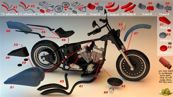 The models come with a detailed instructions for assembly (source:  Maurizio Casella)