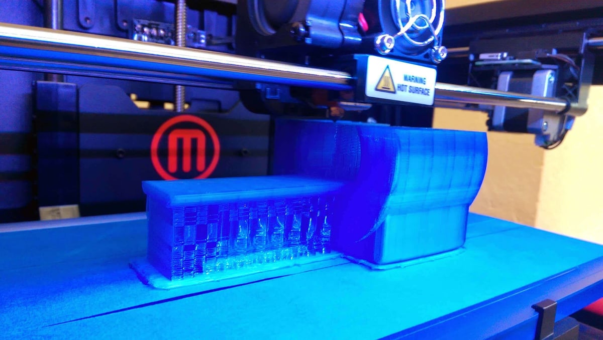 An MRI model produced with the RSL 3D printing service