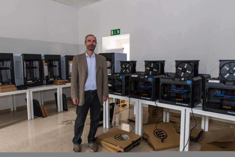 Professor Luca Mari, founder of the Smart Lab at LIUC University (photo by 