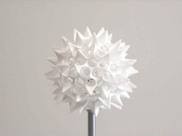 The Radiolarian Lamp (source: i.Materialise)