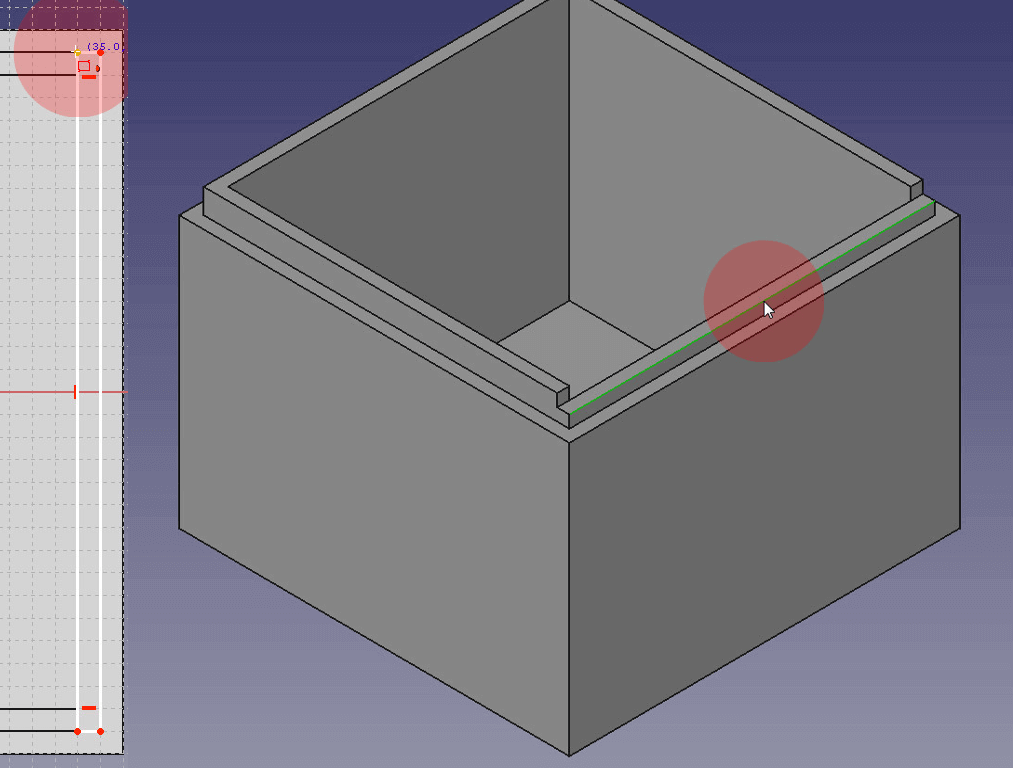 Develop your 3D modeling skills for free: In the FreeCAD beginner's tutorial you'll create a complex box.