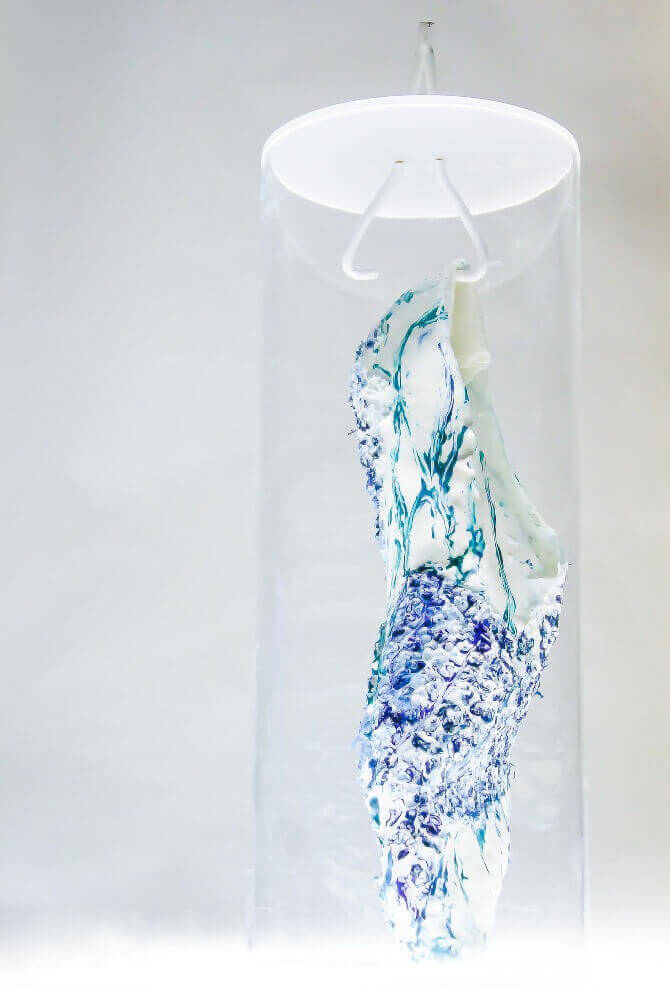 The Protocell shoe has to be stored in Protocell liquid after wearing to rejuvenate the cells.