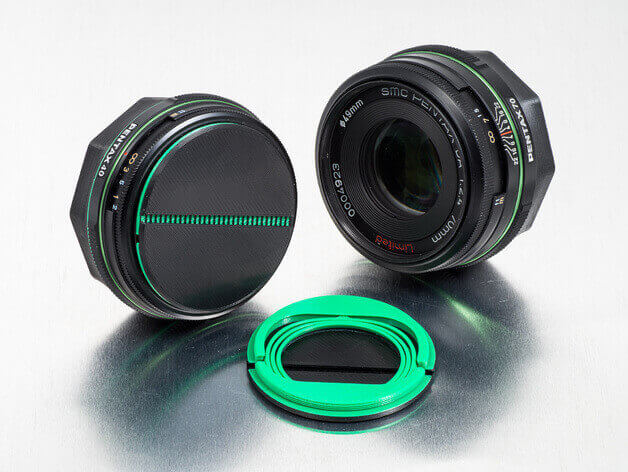 Printing in fancy colors makes sure no one takes your lens caps