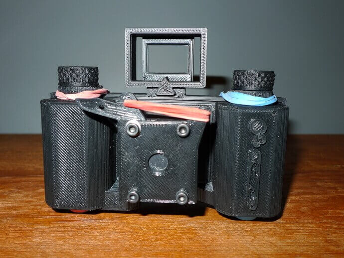 Don’t judge this 3D printed pinhole camera by its looks. (source: Thingiverse)