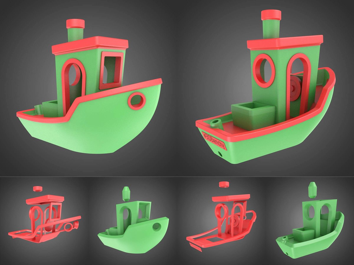 3dbenchy dual-print
