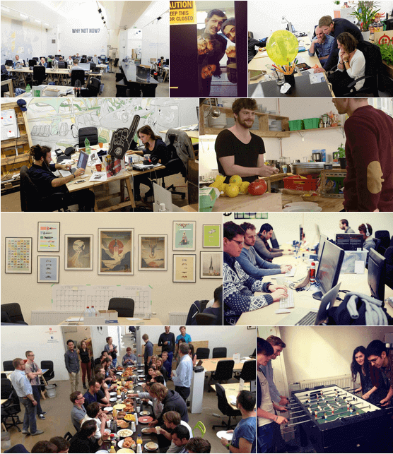 Scenes of Work, Rest & Play the Rainmaking Loft in Berlin