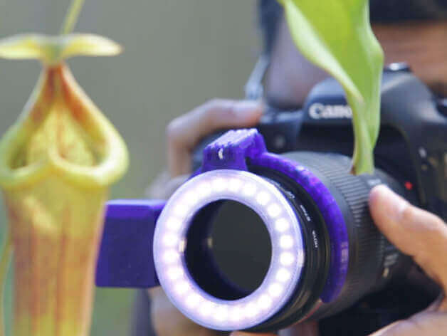 This ring light offers endless possibilities.