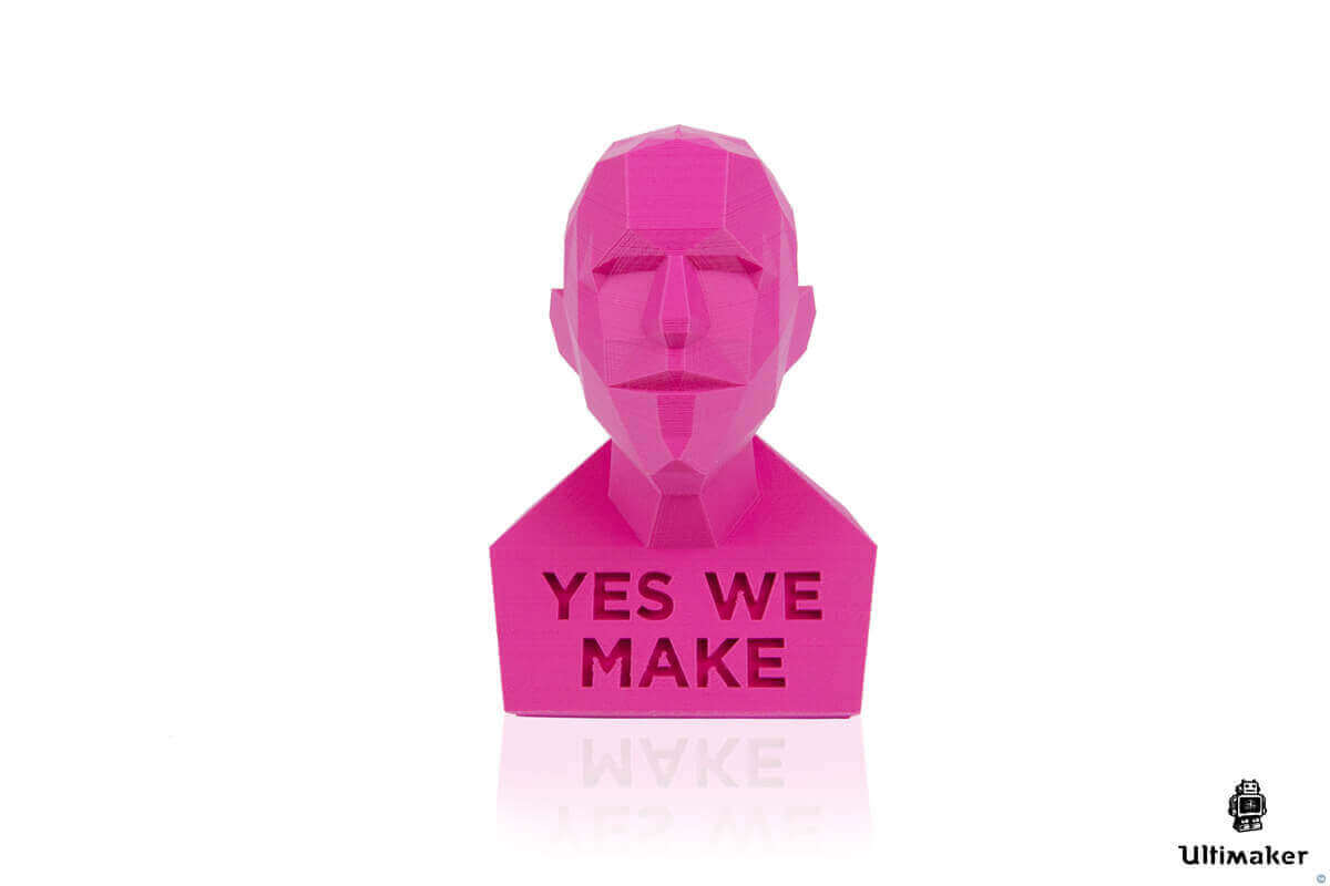 Patriotic Bust of Obama? Yes We Can!