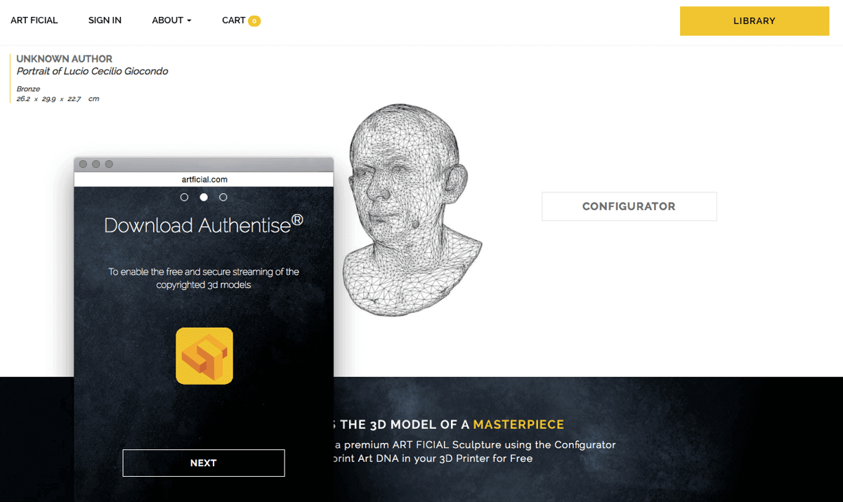 ART FICIAL Authentise