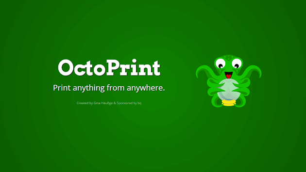 Octoprint is the most open source and maker focused mobile 3D printing service although it is not for novice users (img: Octoprint)