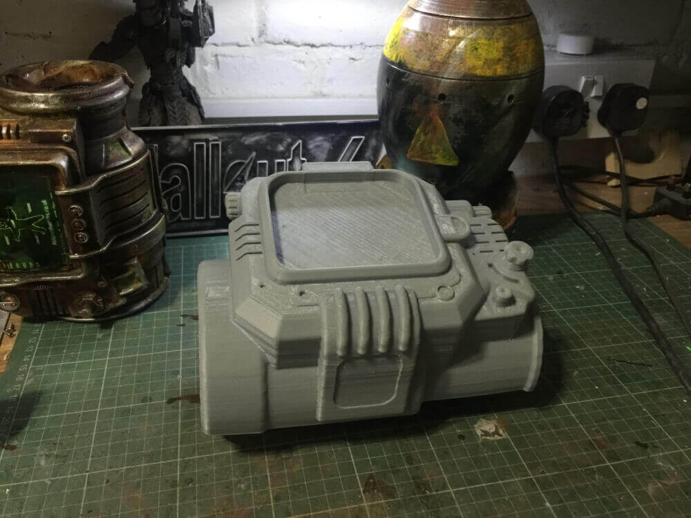 Great design, but no room for a smartphone with the companion app (image: MyMiniFactory)