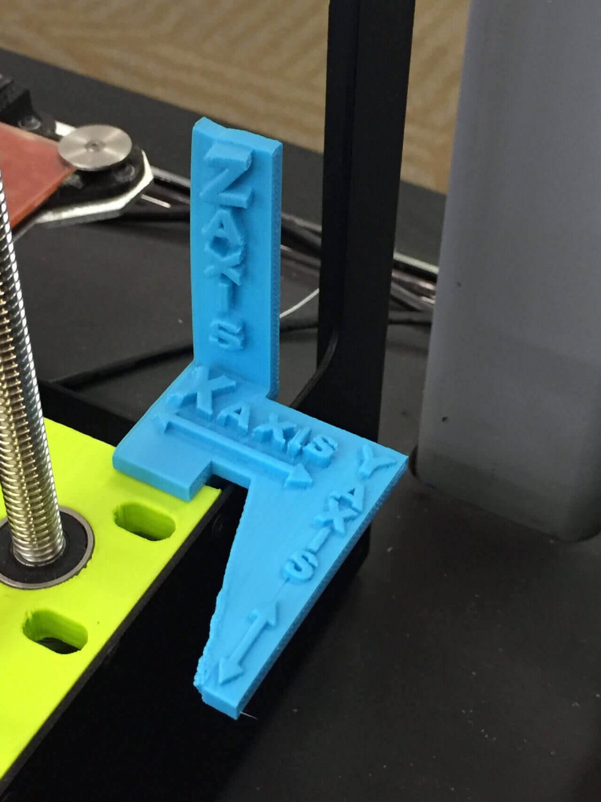 3d printing concept XYZ axis