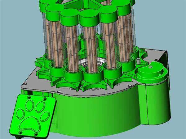 dog feeder laskis
