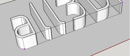 Add a base to your soon to be printed text.