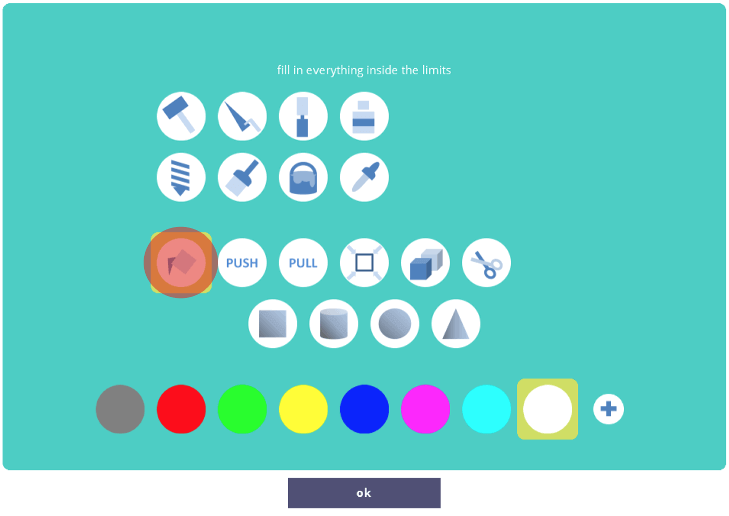 Next, select the Fill tool.