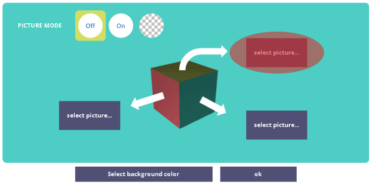 Select where to put the image.