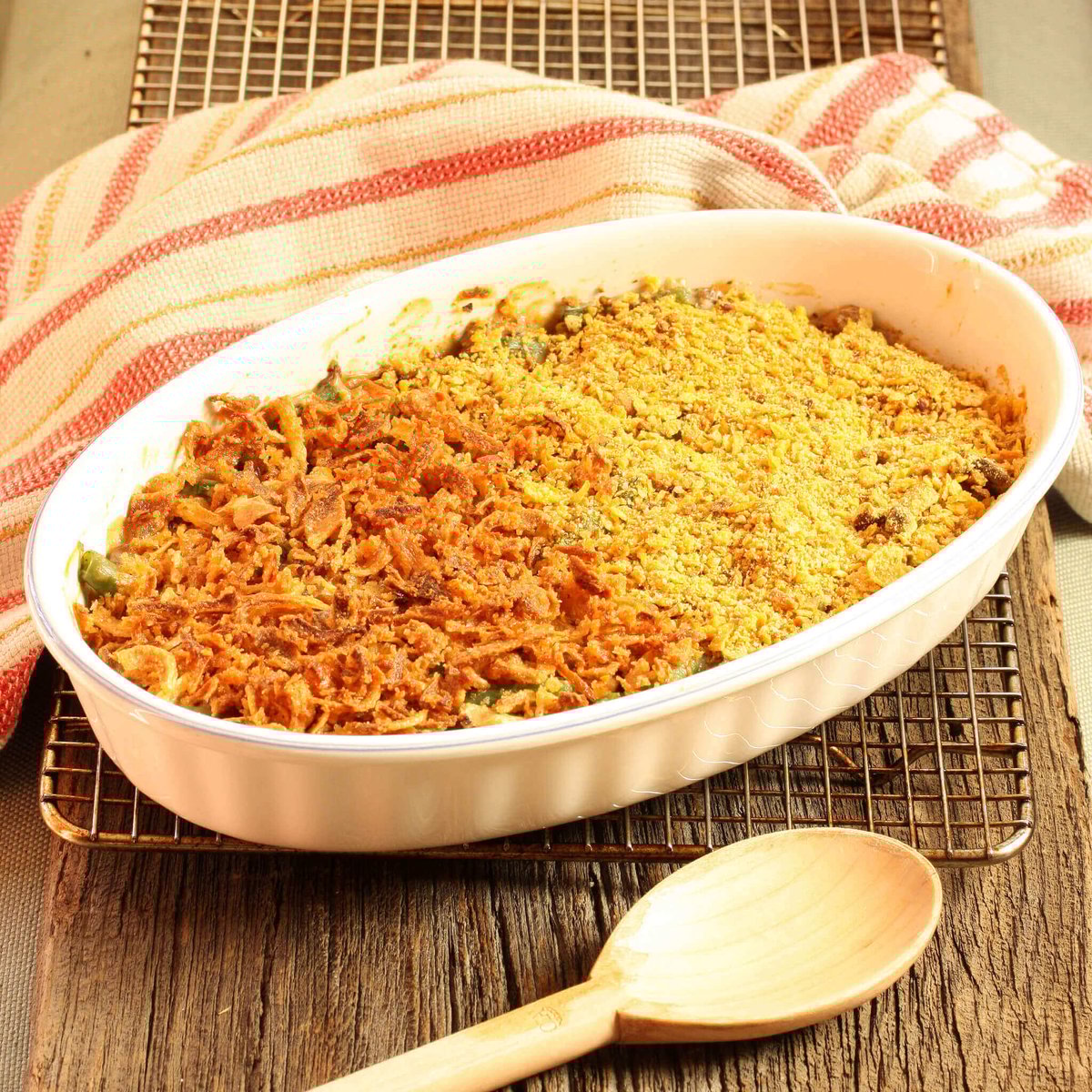 Who brought the green bean casserole?? (Image: Meal Makeover Moms)