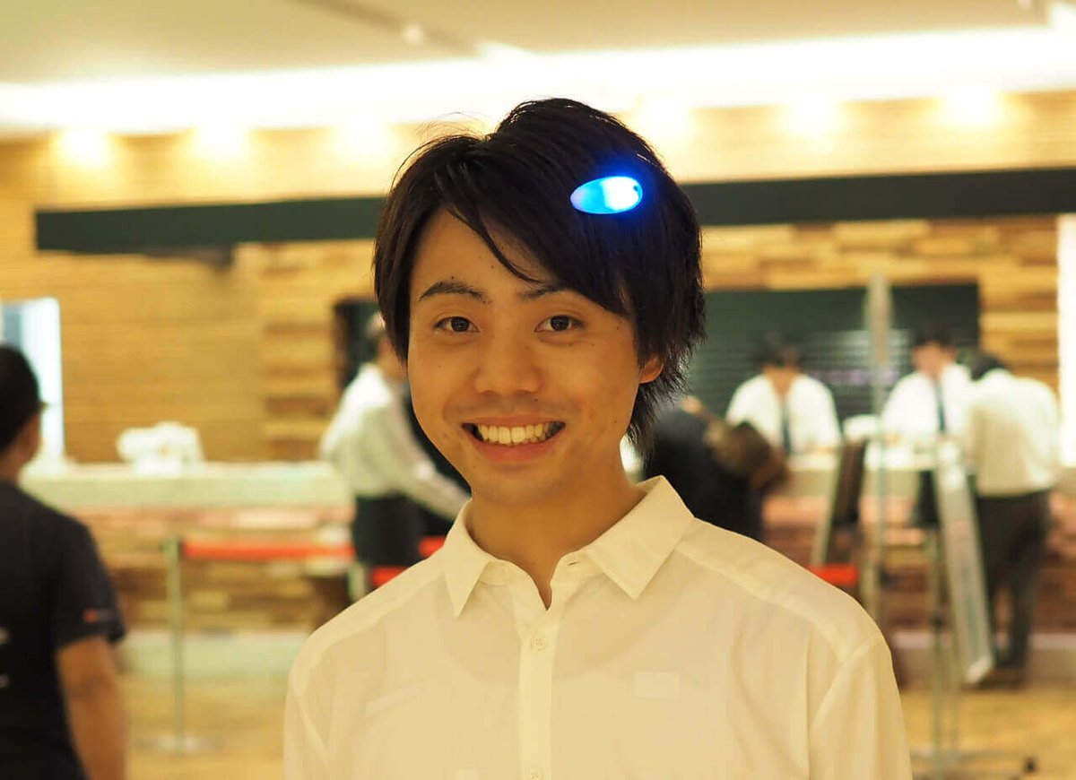 Tatsuya Honda is the leader of the Ontenna research project (source: Ignition)