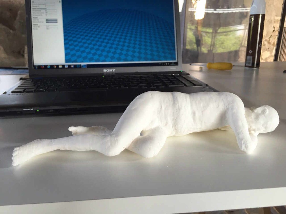 3D Printing in Pompeii (Image: WASP)