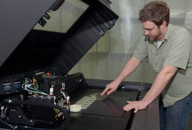 Speed of 3D printing is always an issue, even with the best machines (source: US Army)