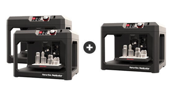 Buy 2 Give 1 MakerBot promo! (Image: MakerBot)